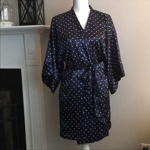Victoria’s Secret polka dot robe